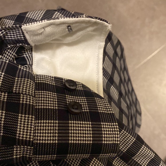 Grafton 1853 Black Checked Button Down Shirt, size S - Picture 5 of 6
